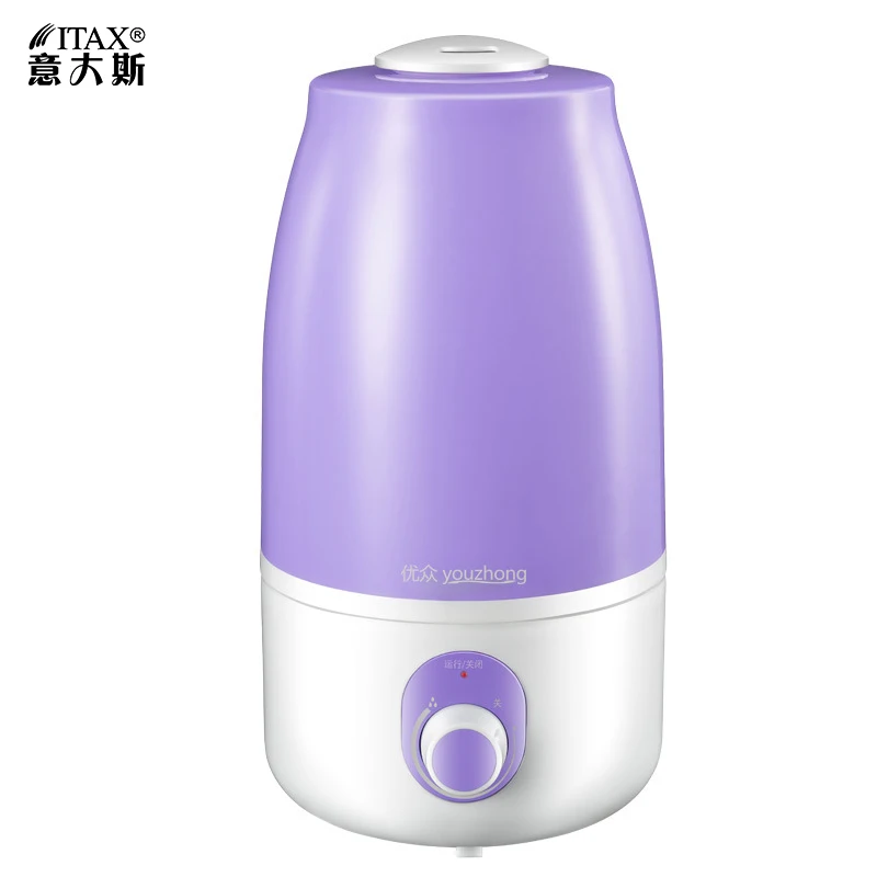 Увлажнитель воздуха ITAS3312 для дома и офиса бесшумный мини-увлажнитель спальни