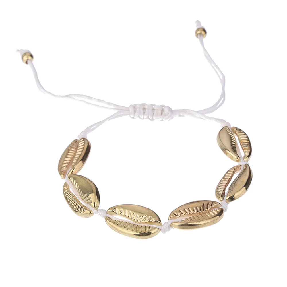 2 шт./компл. Женская мода Звезды Луна карта мира оболочки Кожаный Плетеный ножной