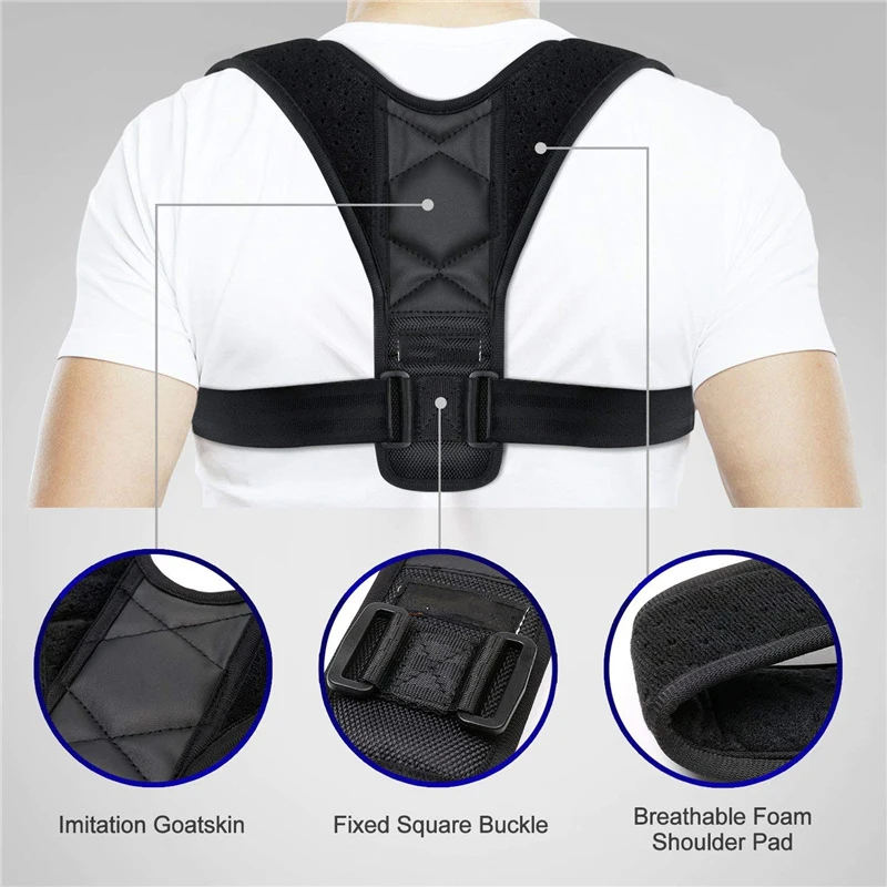 Breathable back support corrector for corset posture adjustable | Спорт и развлечения
