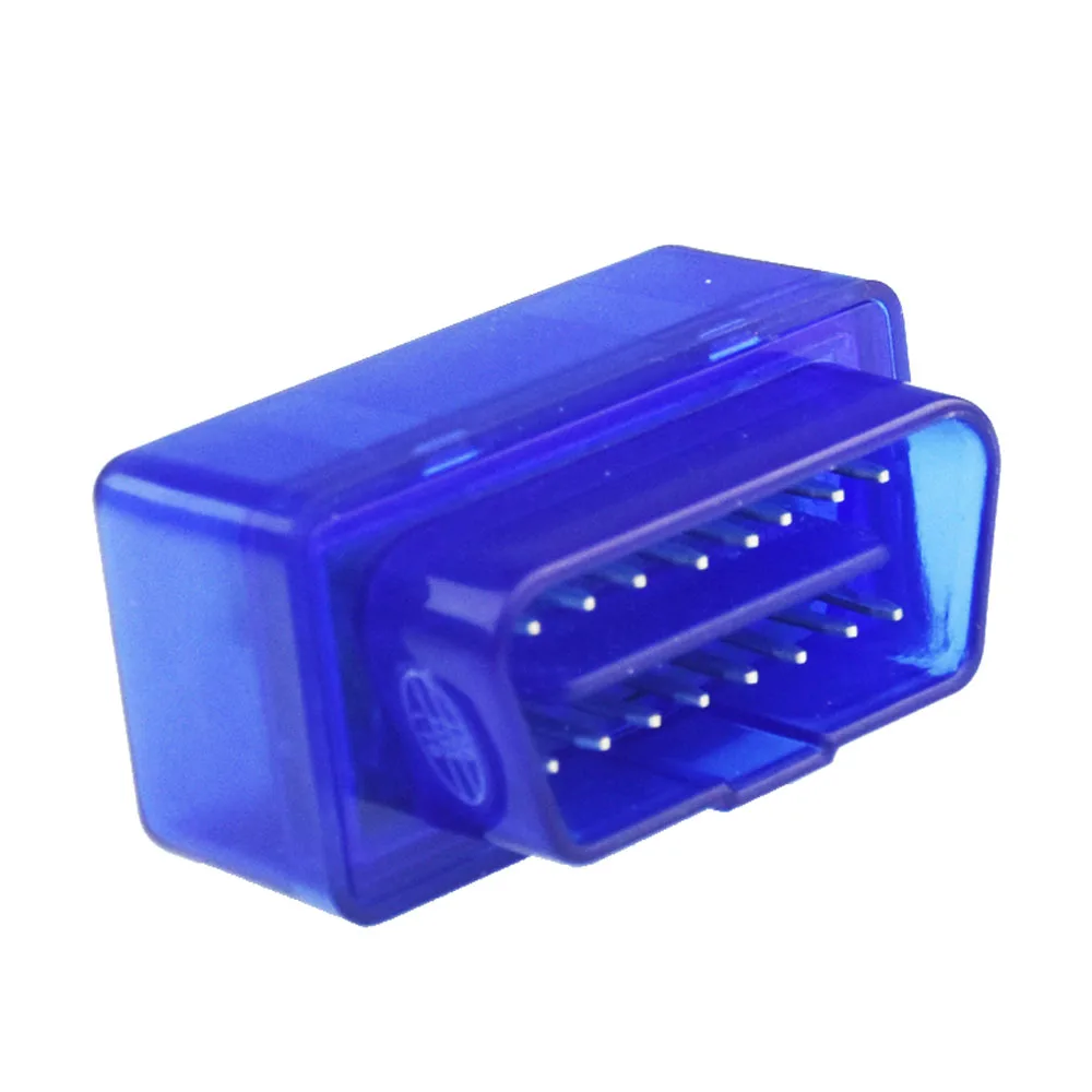 Супер Мини ELM327 V1.5 Bluetooth переключатель питания 16-контактный OBD-сканер работает на