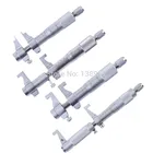 Метрический твердосплавный резьбомер с храповым механизмом, 4 шт., внутри набор микрометров, 5-30 мм25-50 мм50-75 мм75-100 мм, 0,01 мм, микрометры, измерительные инструменты