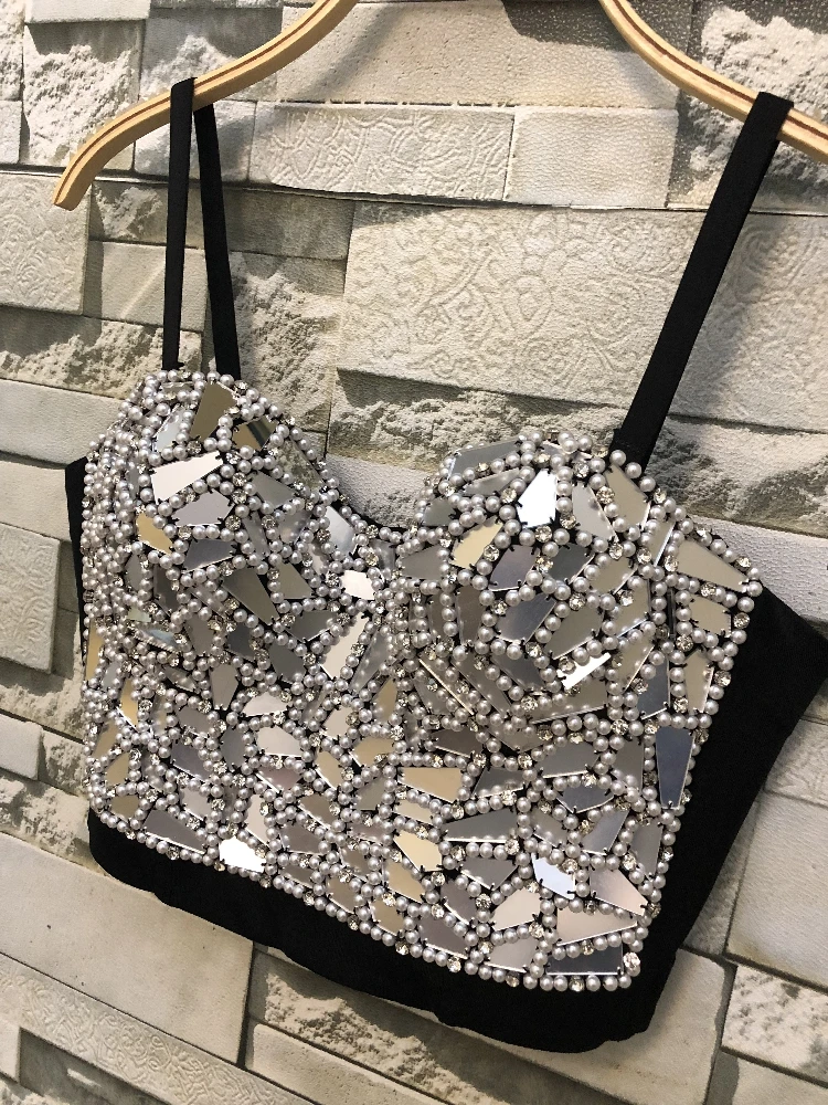 Новинка из искусственной кожи Цвет: фиолетовый розовый красный оранжевый бисера