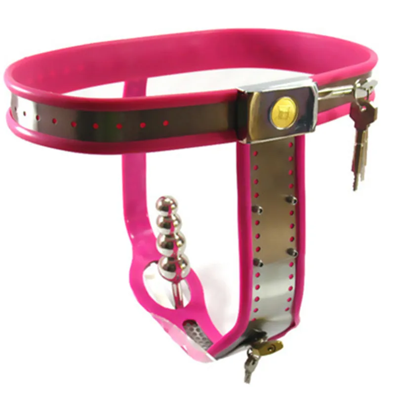 Нержавеющая сталь Пояс верности замок брюки Связывание блокировки устройства