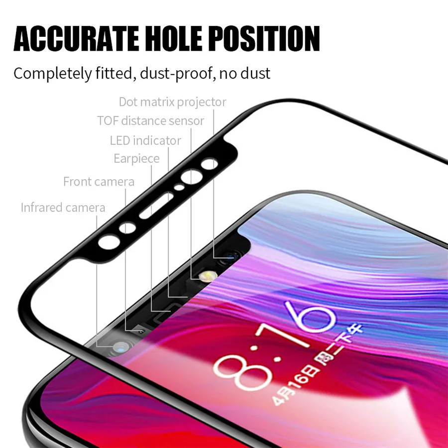 LISM 6D полное закаленное стекло для Huawei P20 P30 Pro Mate 20 30 Lite Nova 4e 4 3 3i Защитное