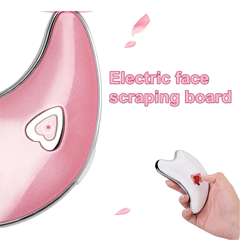 Портативный Электрический Gua Sha массажер для тела терапия лица иглоукалывание