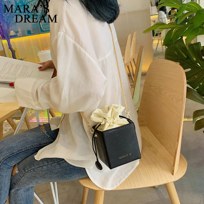 Сумка через плечо Mara's Dream 2019 Ms. Новая модная сумка в Вертикальную Полоску