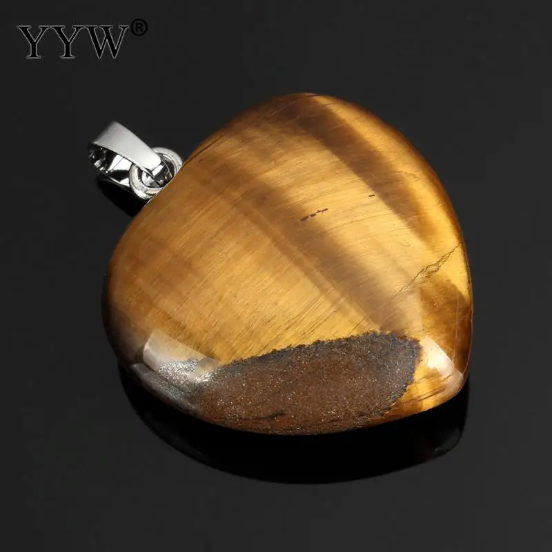 Подвески из драгоценного камня ювелирных изделий с медным сердечком подвески