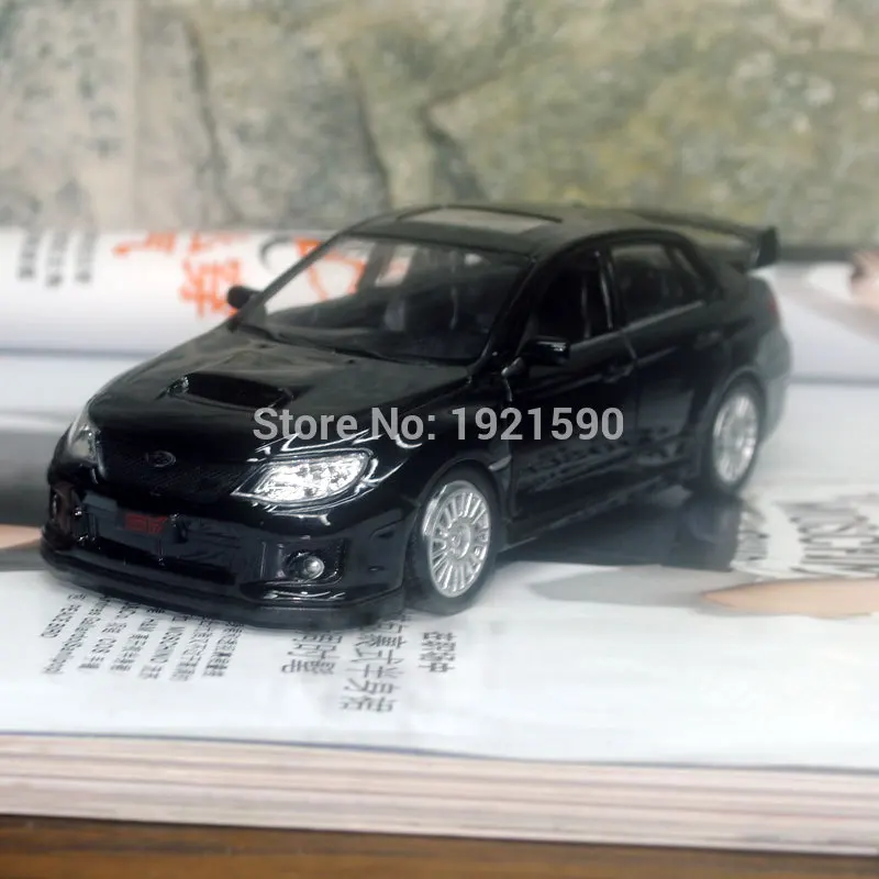 UNI 1/36 масштабные автомобильные игрушки япония Subaru STI литье под давлением металлическая модель автомобиля для подарка/коллекции/детей