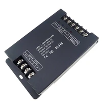 12v 24v 24a cv power repeater signal amplifier 3channels 8a rgb full color controller for led 5050 strip light