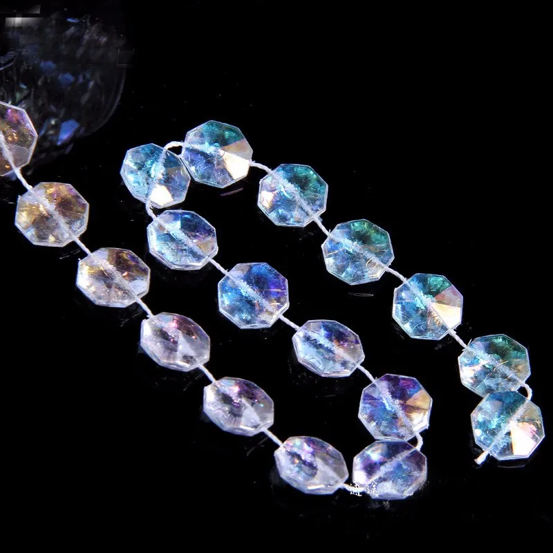 Подвесная акриловая бусина 30 метров 10 мм нитка для украшения свадебной