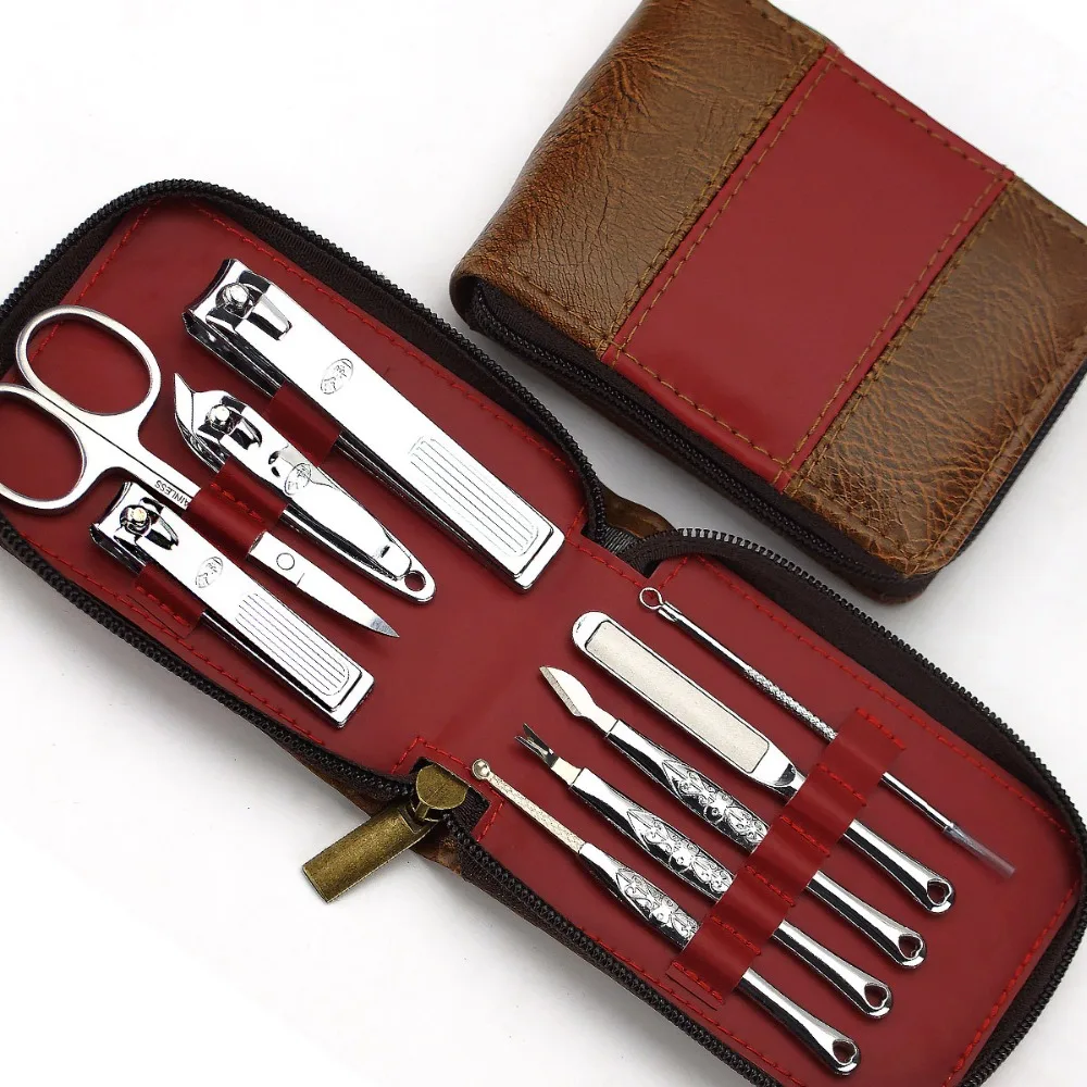 9-в-1 для мужчин и женщин из нержавеющей стали с носком акриловая машинка стрижки