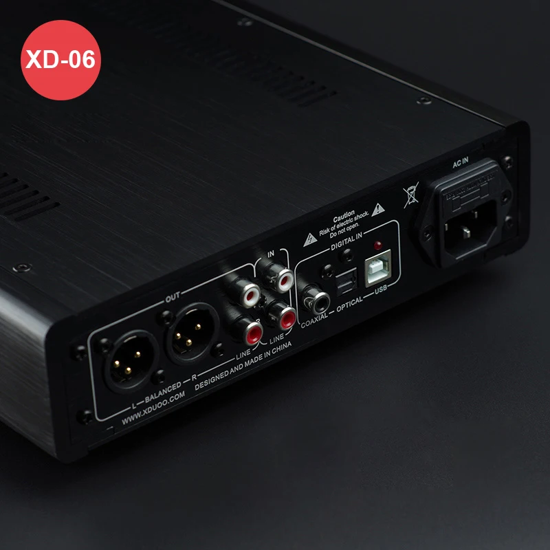 ЦАП XDUOO XD-06 Декодер Усилитель Для Наушников Высокой Производительности 24Bit 192 КГц