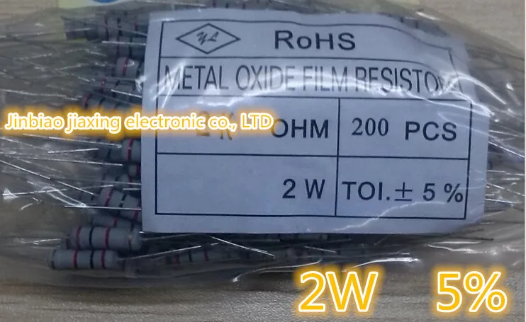 2 W 100 K ом Kohm 5% резистор / 100kR R углеродистое поверхностное сопротивление цвет