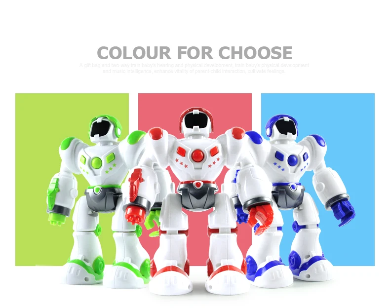 Интеллигентая (ый) электронные робот фигурка игрушки RC музыкальные для