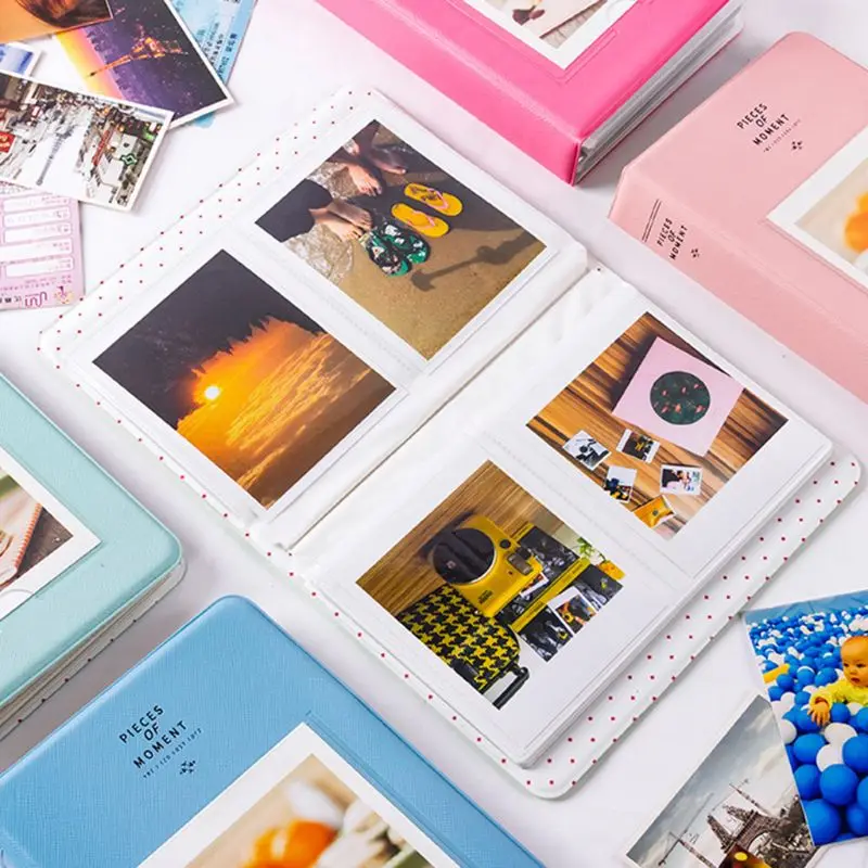 64 кармана 3 дюйма звездное небо пленки, фото альбом книга для Fujifilm Instax Mini 9 8 7s 90 70 25 имя держатель для карт