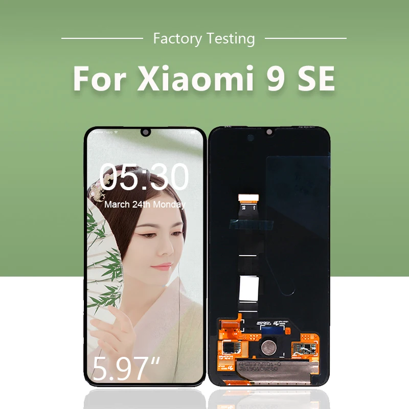 10 шт./лот оригинальный для Xiaomi Mi 9 SE ЖК-дисплей + сенсорный дигитайзер сборка 9SE