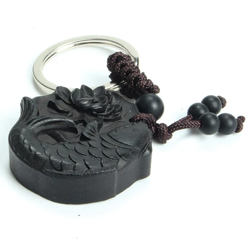Lotus The Carp Ebony Безопасное Путешествие куда бы вы ни отправились автомобиль/сумка/кошелек брелок кулон брелок с амулетом кулон все самое лучшее
