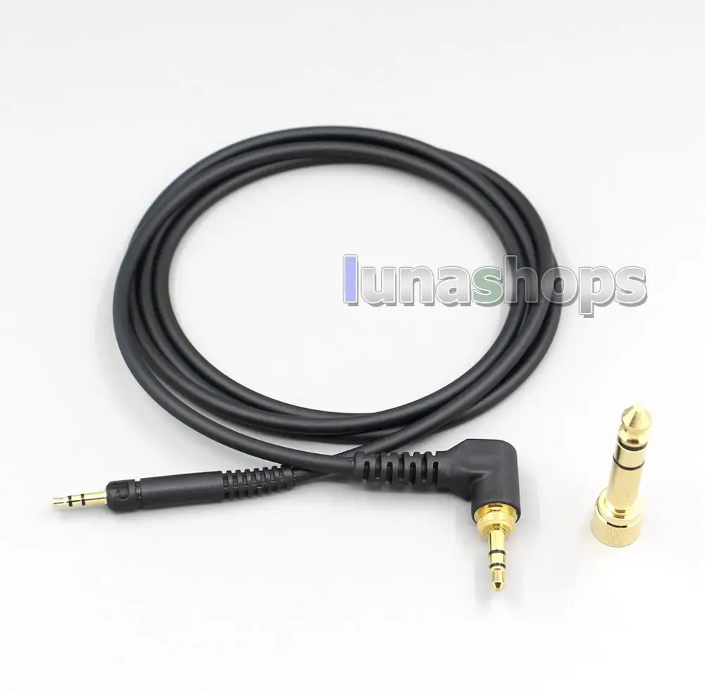 

1.2m 6.5mm 3.5mm Plug Headphone 3.6mm 45*0.04mm OCC Cable For Sennheiser HD595 HD598 HD558 HD518 Earphone LN005362