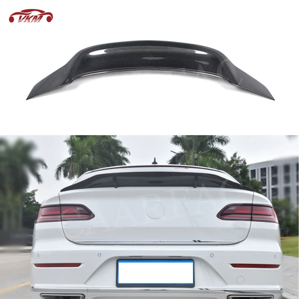 Для объектива CC задний спойлер загрузки утка крылья для Volkswagen VW Passat CC для стандартной спойлер 2009