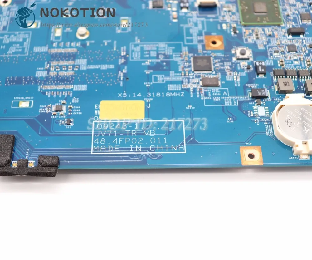 NOKOTION MBPJD01001 MBP. JD01.001 для acer aspire 7540 материнская плата ноутбука 48.4FP02.011 разъем S1 ddr2 процессор