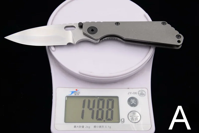 A JUFULE Strider SNG TC4 титановая ручка D2 лезвие медная шайба складной охотничий кемпинг открытый Тактический Многофункциональный инструмент EDC кухонный нож - Цвет: A