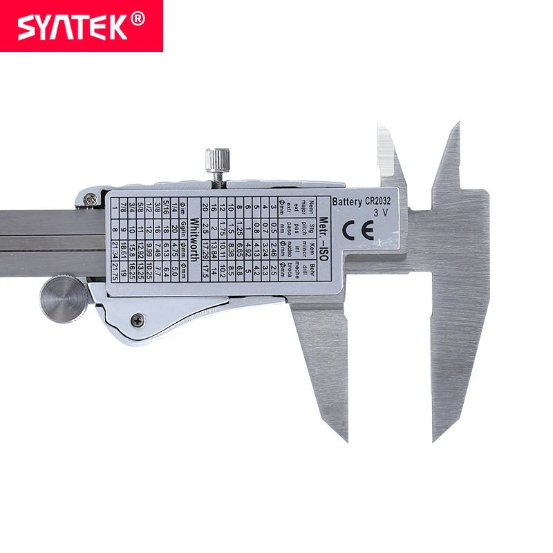 Syntek Водонепроницаемый IP54 6 дюймовый 150 мм Нержавеющая сталь электронный цифровой