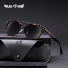 POLARKING Марка Унисекс Ацетат Поляризованные Солнцезащитные Очки Мужчины Путешествия Солнцезащитные Очки Для Вождения Оттенки Рыбалки Очки cuculos