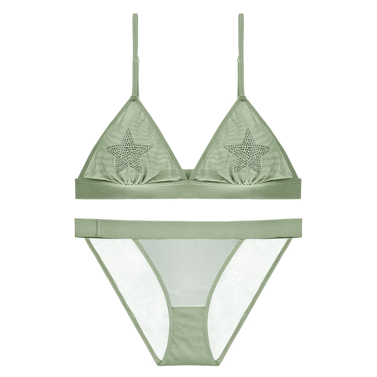 Bralet нижнее белье Для женщин Intimates Star Jewels Беспроводной сексуальное женское