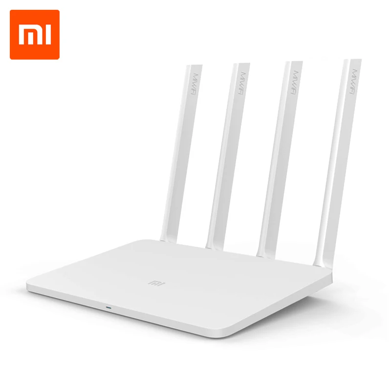 Оригинал Xiaomi WiFi Роутер 3 Английская Версия Прошивки 2.4 Г/5 ГГц Wi Fi Ретранслятор 128