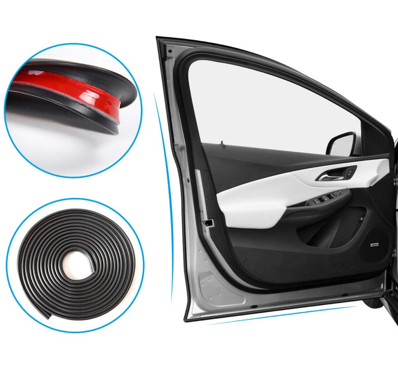 Автомобиль звук для изоляции блокирования полосы B Тип Ford Focus 2 3 Fiesta Mondeo Kuga Citroen C4 C5