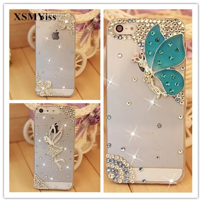 XSMYiss мягкий чехол со стразами для SamsungS6 S7 S8 S9 S10 S11 Plus Note5 8 9 10 Блестящий Матовый