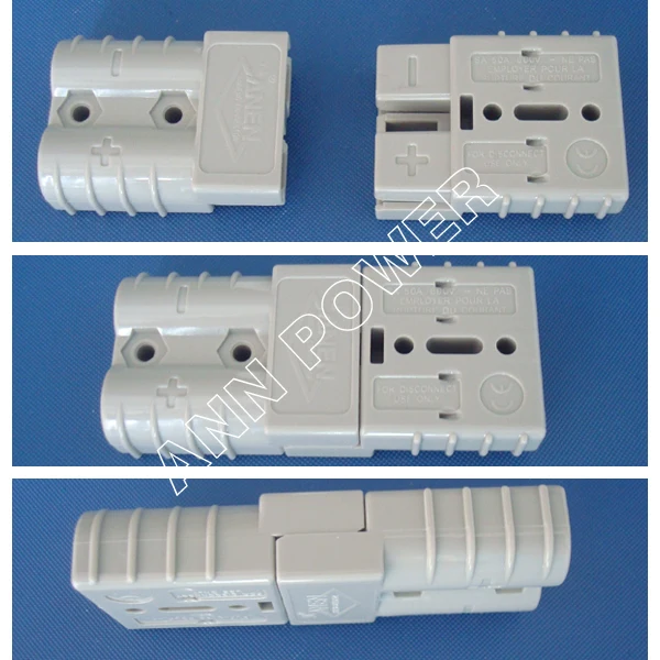 Бесплатная доставка! 600 В 50 А разъем высокой яркости клемма аккумулятора быстрый