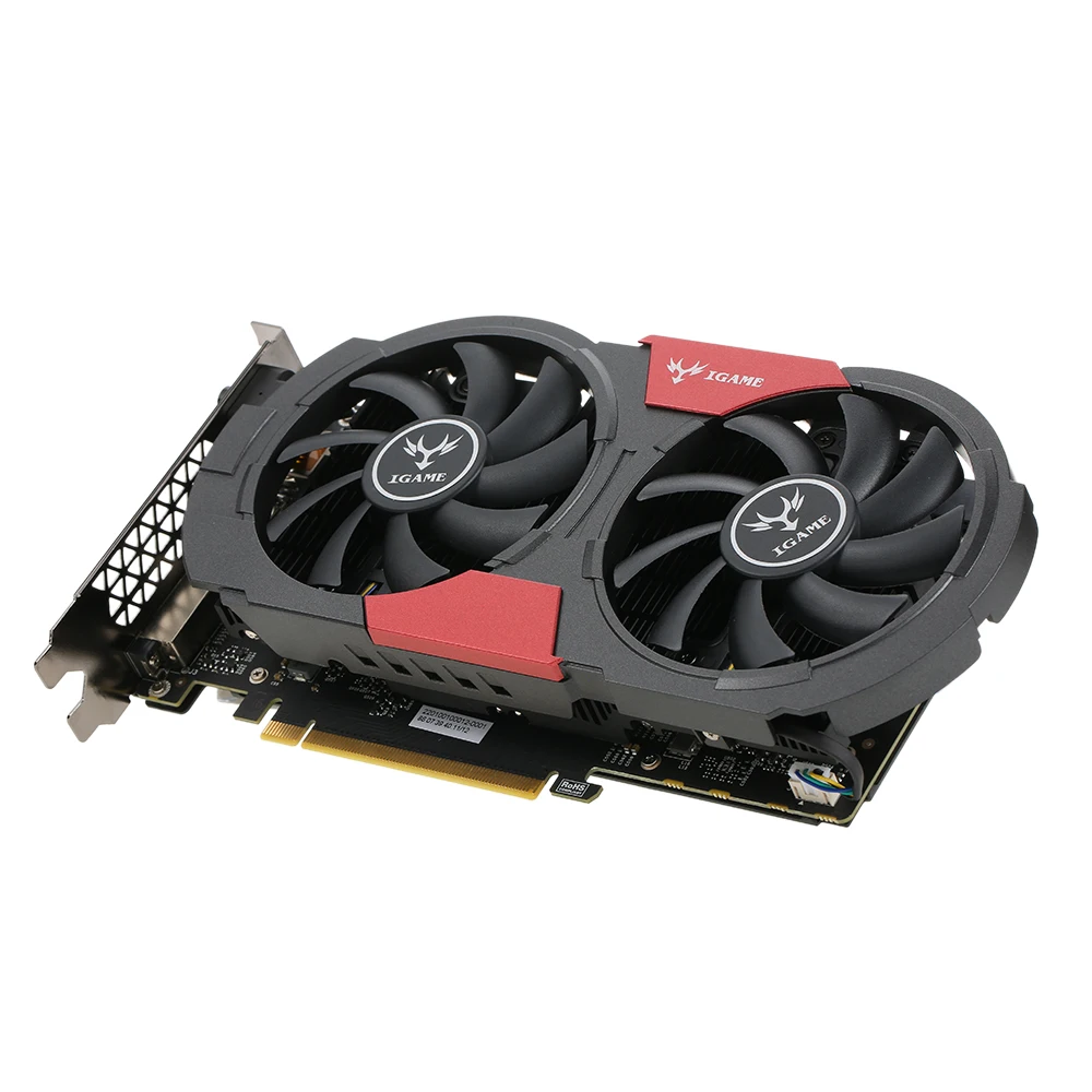Видеокарты для Bitcoin Miner PCI-E Riser для красочной видеокарты NVIDIA GeForce GTX iGame 1050Ti 4 ГБ GDDR5 128 бит