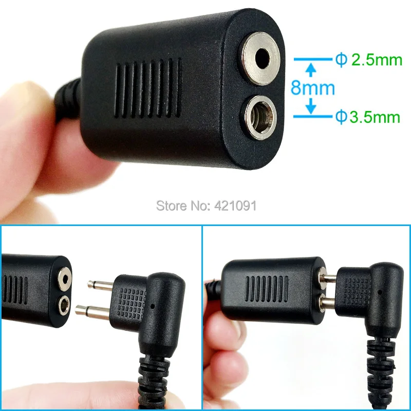 Наушник гарнитура микрофон Удлиненный шнур удлинитель для Motorola GP88 GP300 рация