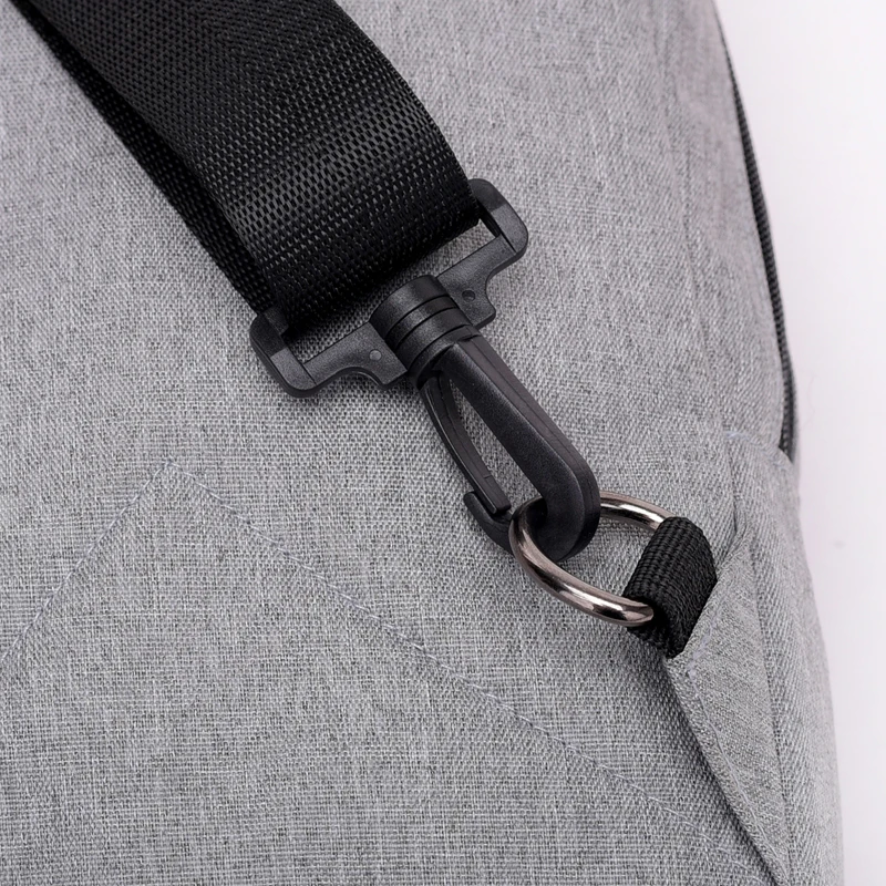 Новая Противоугонная Мужская умная нагрудная сумка с usb зарядкой сумки через