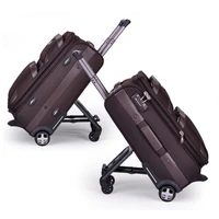 letrend multifun men business rolling luggage casters travel duffle wheel suitcase oxford trolley carry on women password trunk