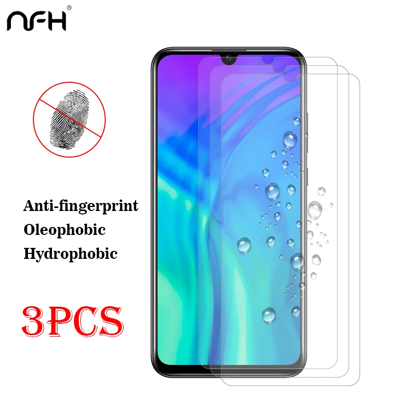 Закаленное стекло для Honor 8X Max Защитное Huawei 9 20 10 Lite 9H 20i 8x 8c 7X защитное 3 шт.|Защитные