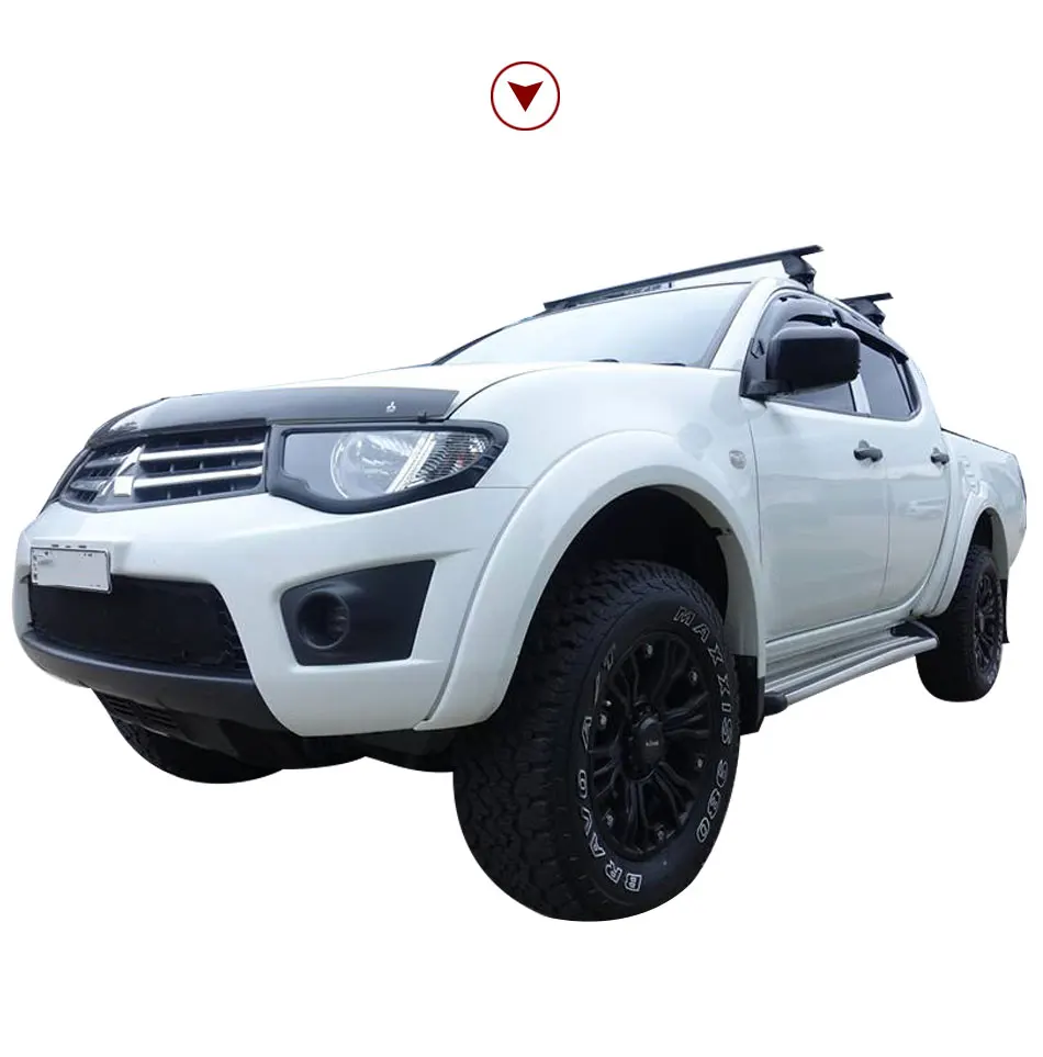 Матовая черная накладка на фары для Mitsubishi L200 Triton 2006 2007 2008 2009 2010 стайлинга автомобилей