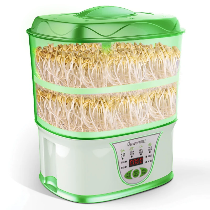 Intelligent Bean Sprouts Growing Machine Household Automatic Large Capacity 2PC Making Yogurt Rice Wine | Бытовая техника