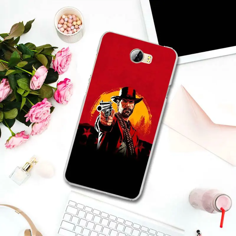 Силиконовые мягкие чехлы для мобильных телефонов из ТПУ для huawei P8 P9 P10 P20 P30 mate 10 Lite Pro Y3 Y5 Y6 II Honor 7 Smart Red Dead Redemption 2