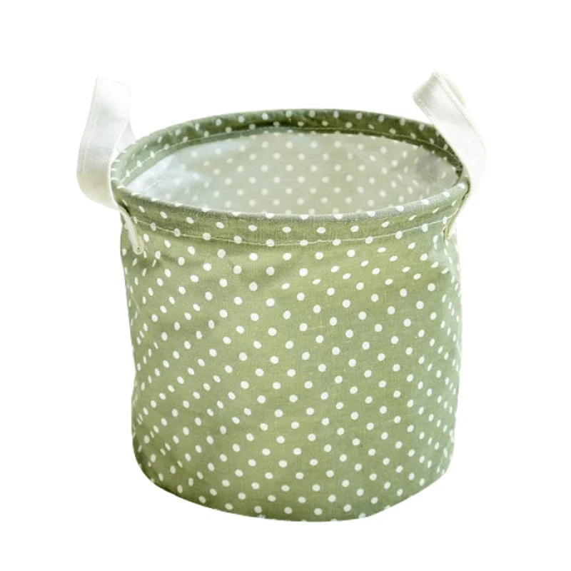 Портативный Настольный телефон из хлопка и льна в горошек | Дом сад