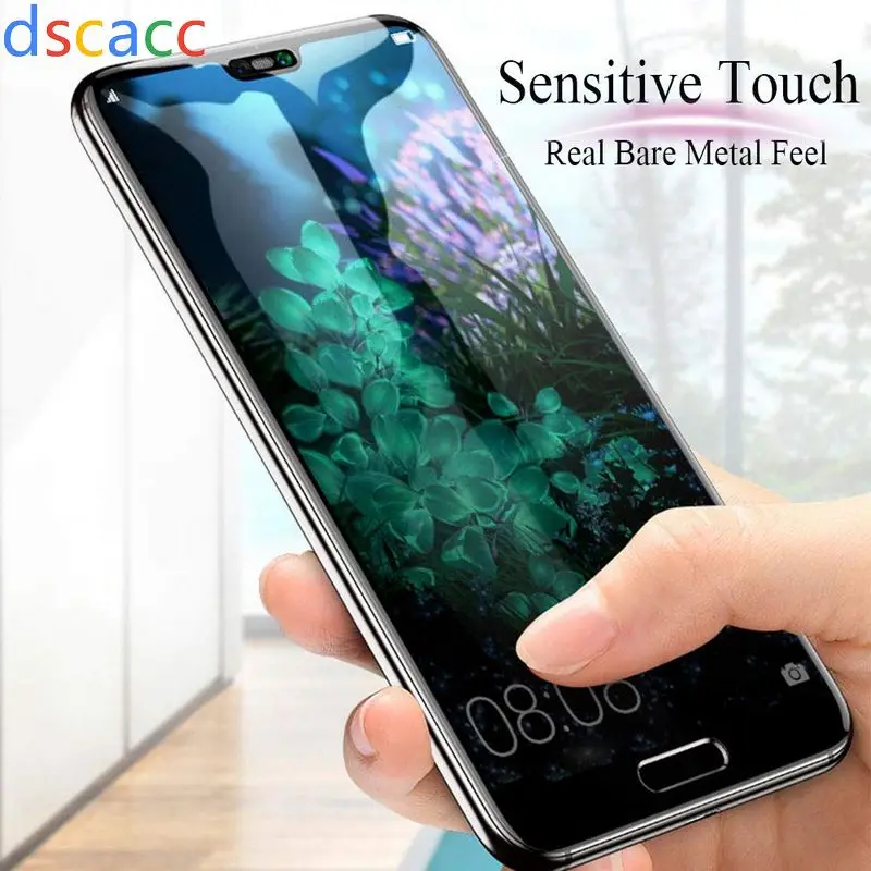 Dscacc 9D полное клеевое закаленное стекло для Huawei Honor 8X 9N 9I Play 7 V20 8 9 10 Lite Magic2 8A Max V8 V9 V10
