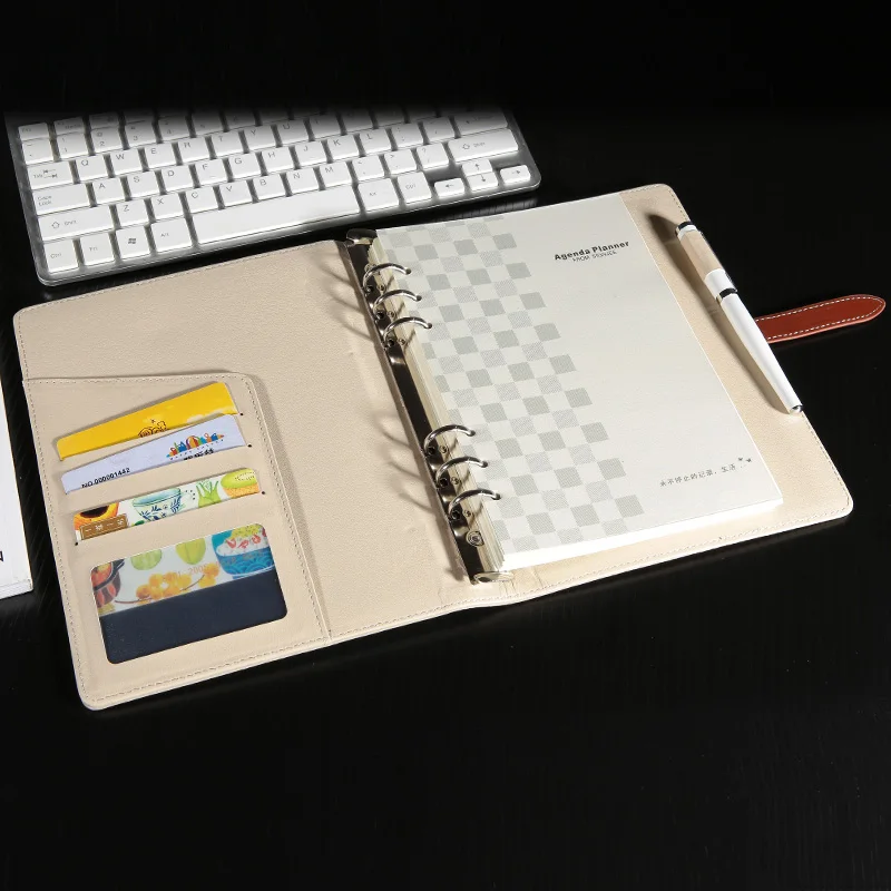 Блокнот из замши A6 в стиле дня рождения с солнечным светом деловой блокнот для