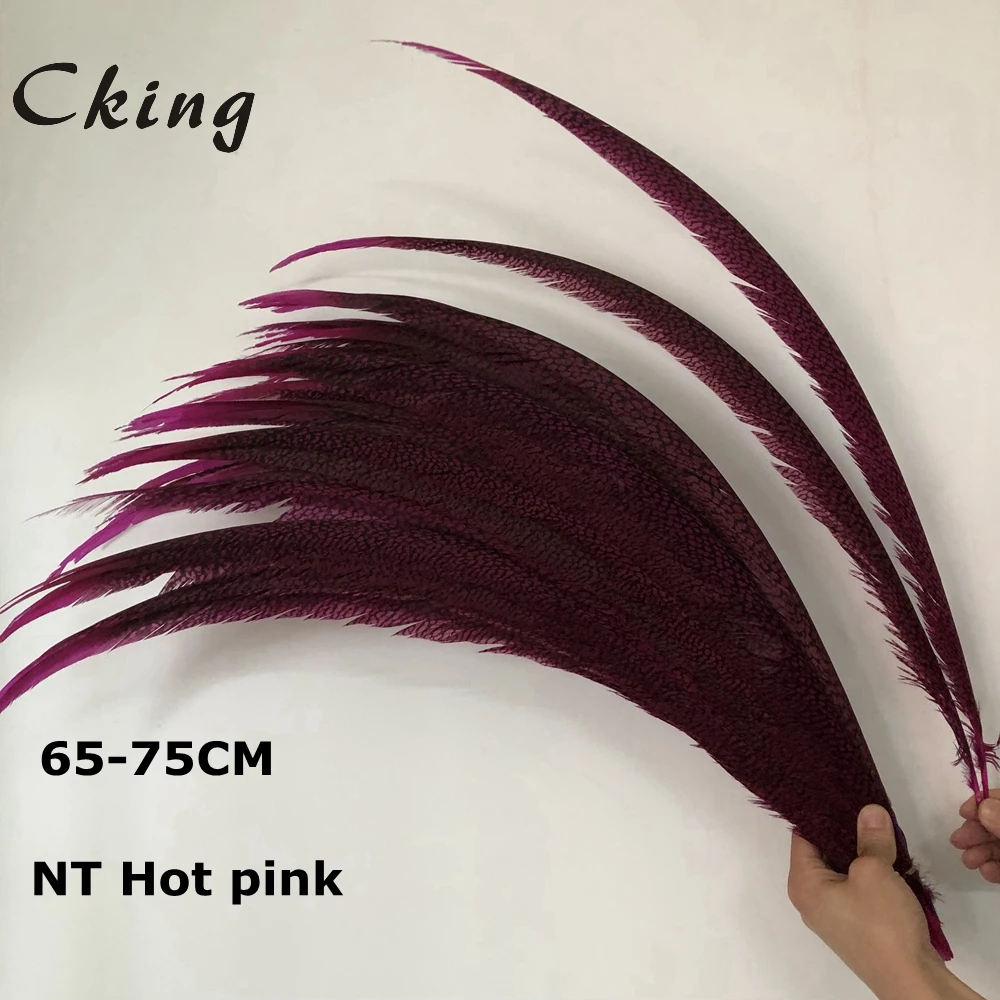 50-100pcs Natural Red Dyed Long 65-75 cm Real Pheasant Tail Feathers for DIY Flower Arrangement Headdresses Accessory decoration | Дом и сад