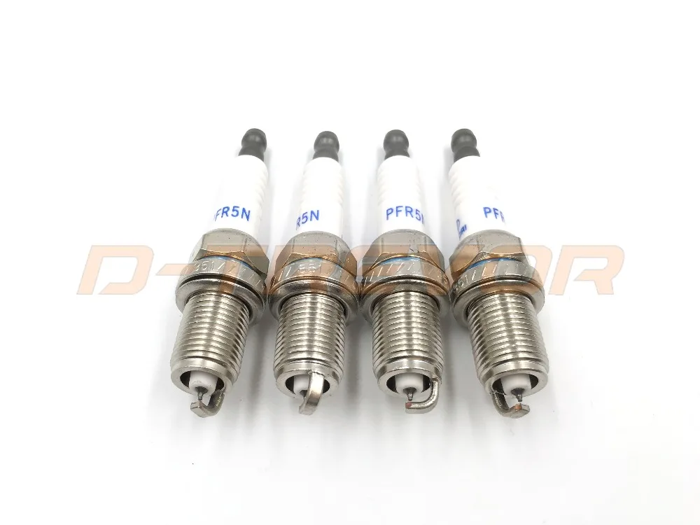 4 шт. абсолютно новый PFR5N 27410-37100 Свеча зажигания для hyundai Elantra Sante Fe Sonata Tiburon 2741037100 |