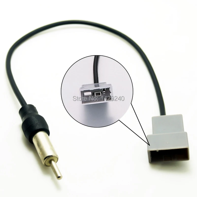 LEEWA 10pcs Car Aftermarket Audio Stereo Factory Antenna Adapter Plug For Subaru Forester/Impreza/Legacy/Outback #CA4636 | Автомобили и