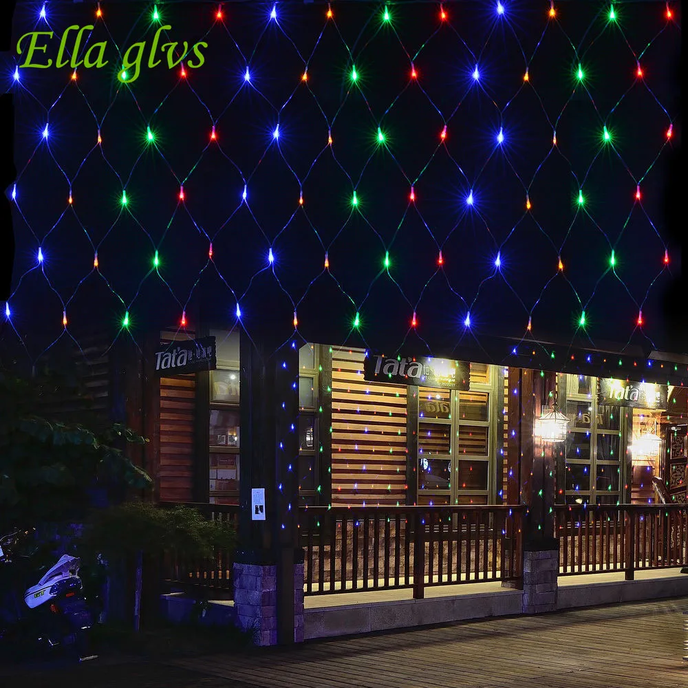 Гирлянда с 200 светодиодами 3 м x 2 м|led lighting outdoor lighting|christmas lights for homelight string |