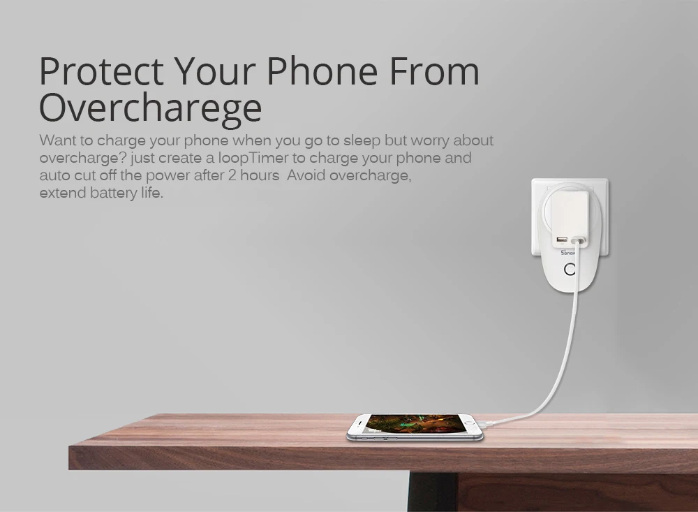 Sonoff S26 WiFi умная розетка CN Беспроводная розетка умный дом переключатель работает с Alexa Google Автоматизация