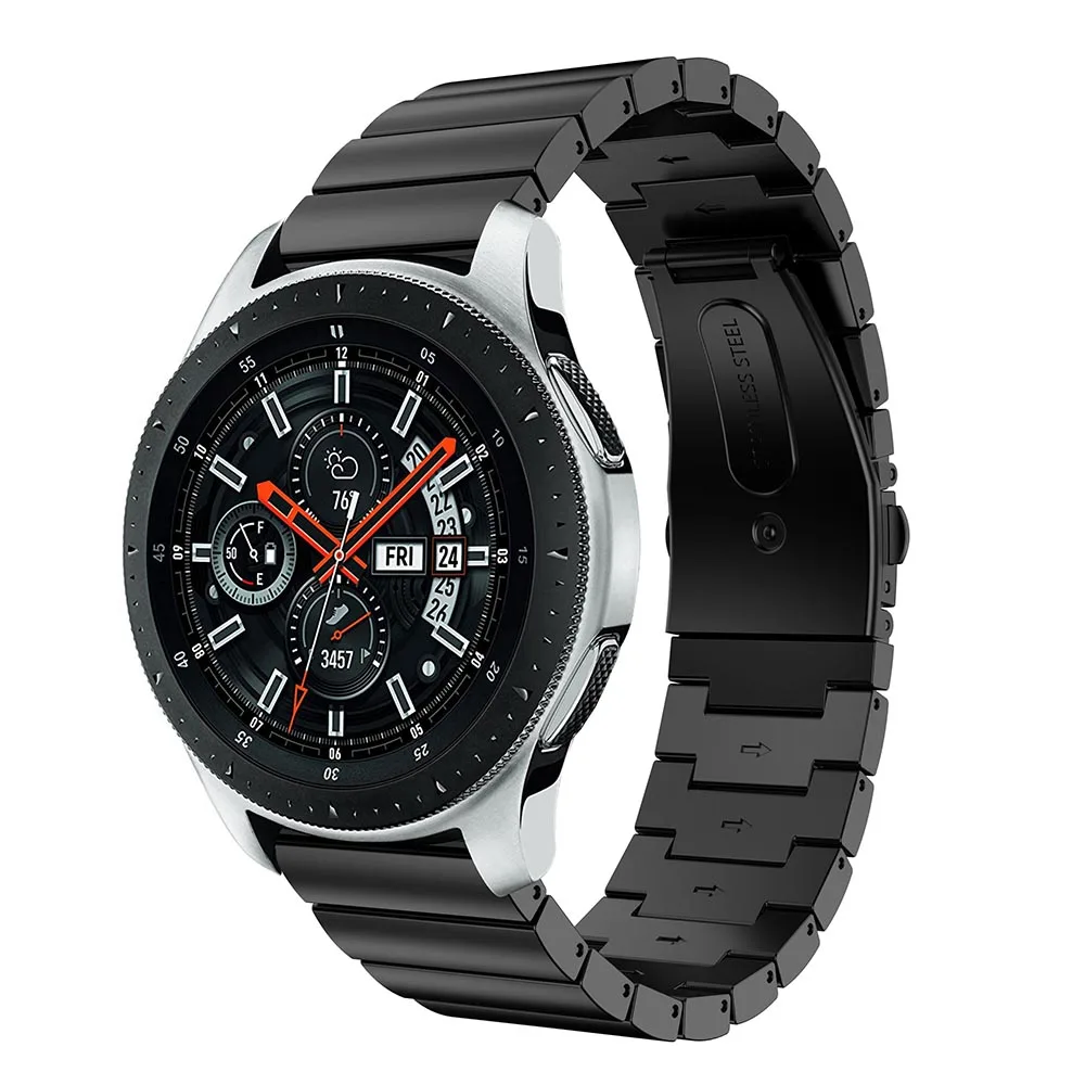 22 мм Роскошный Смарт-ремешок из нержавеющей стали 316L для Samsung Galaxy Watch 46