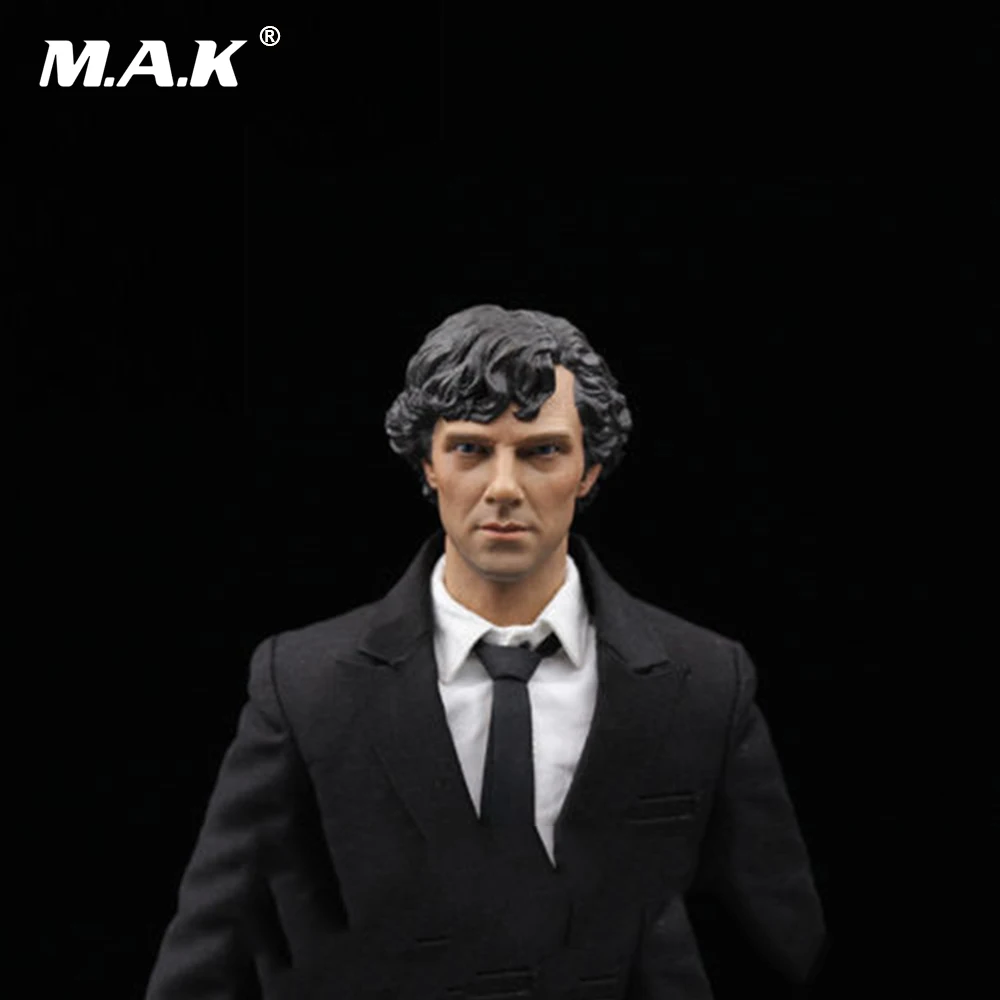 

1/6 Benedict Cumberbatch Sherlock Head Carved Male Head for 12 Inches figures